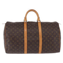 LOUIS VUITTON Monogram Keepall 50 Boston Bag M41426 LV Auth ka5380V-3