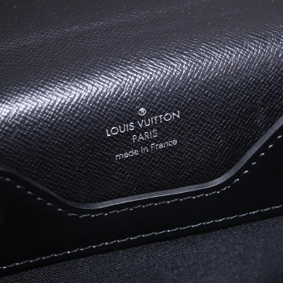 LOUIS VUITTON Taiga Robusto 1 Business Bag Ardoise M31052 LV Auth ka5381V