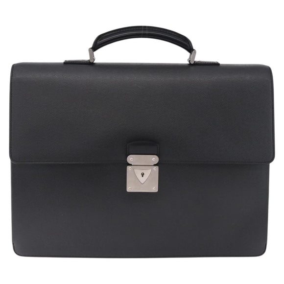 LOUIS VUITTON Taiga Robusto 1 Business Bag Ardoise M31052 LV Auth ka5381V