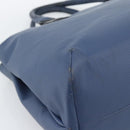 BOTTEGA VENETA Hand Bag Leather Blue Black Auth ka5382-16