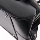 Christian Dior Hand Bag Leather Black Silver Auth ka5389M-16