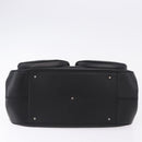 Christian Dior Hand Bag Leather Black Silver Auth ka5389M-5