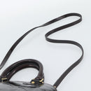 LOUIS VUITTON Monogram Vernis Alma BB Hand Bag Amarante M91678 LV Auth ka5391-10