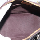 LOUIS VUITTON Monogram Vernis Alma BB Hand Bag Amarante M91678 LV Auth ka5391-19