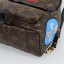 LOUIS VUITTON Monogram World Tour Palm Springs MINI Backpack M42971 Auth ka5392M-9