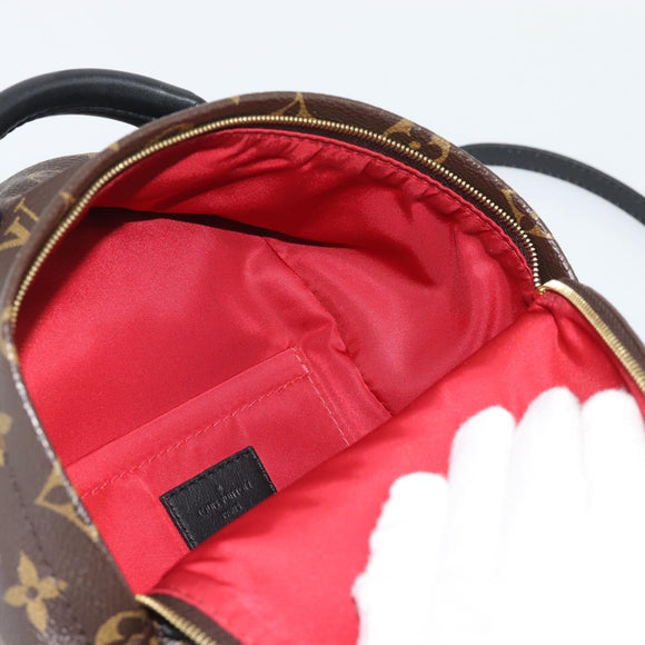 LOUIS VUITTON Monogram World Tour Palm Springs MINI Backpack M42971 Auth ka5392M