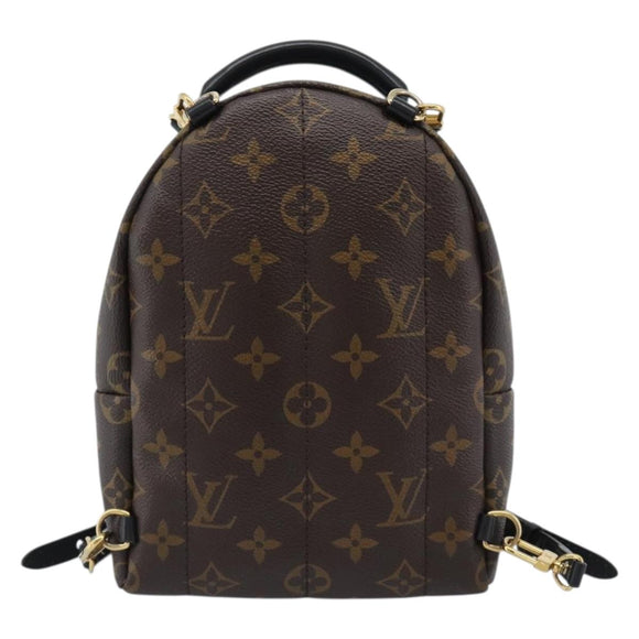 LOUIS VUITTON Monogram World Tour Palm Springs MINI Backpack M42971 Auth ka5392M