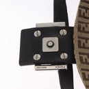 FENDI Zucchino Canvas Mamma Baguette Shoulder Bag Beige 8BR003 Auth ka5393V-10