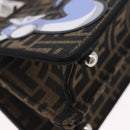 FENDI x FRGMT x POKÉMON Zucca Canvas Peek A Boo Dratini 8BN885 Auth ka5395SM-12