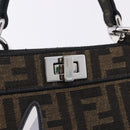FENDI x FRGMT x POKÉMON Zucca Canvas Peek A Boo Dratini 8BN885 Auth ka5395SM-17
