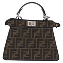 FENDI x FRGMT x POKÉMON Zucca Canvas Peek A Boo Dratini 8BN885 Auth ka5395SM-3