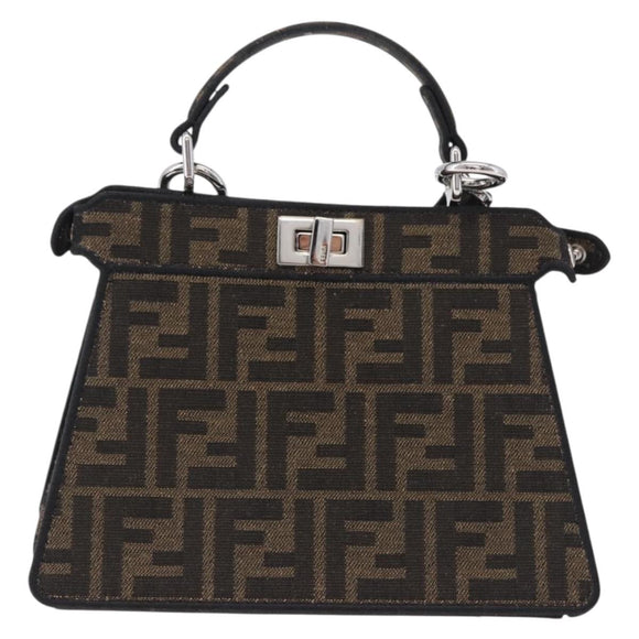 FENDI x FRGMT x POKÉMON Zucca Canvas Peek A Boo Dratini 8BN885 Auth ka5395SM