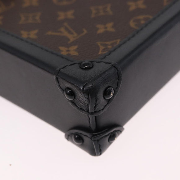 LOUIS VUITTON Monogram Pochette Trunk Vertical Shoulder Bag M63913 Auth ka5398M