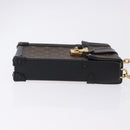 LOUIS VUITTON Monogram Pochette Trunk Vertical Shoulder Bag M63913 Auth ka5398M-3
