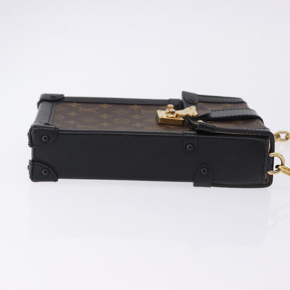 LOUIS VUITTON Monogram Pochette Trunk Vertical Shoulder Bag M63913 Auth ka5398M