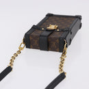 LOUIS VUITTON Monogram Pochette Trunk Vertical Shoulder Bag M63913 Auth ka5398M-6