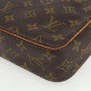 LOUIS VUITTON Monogram Compiegne 23 Clutch Bag M51847 LV Auth ka540-15