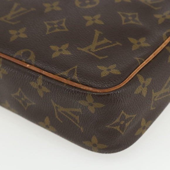 LOUIS VUITTON Monogram Compiegne 23 Clutch Bag M51847 LV Auth ka540