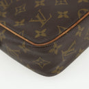 LOUIS VUITTON Monogram Compiegne 23 Clutch Bag M51847 LV Auth ka540-16