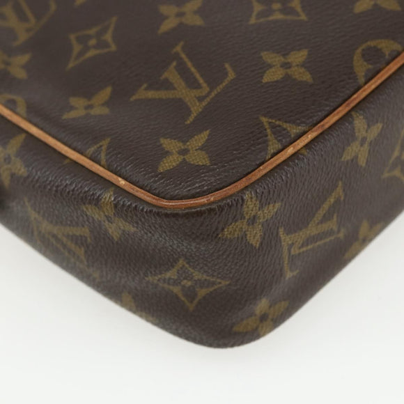 LOUIS VUITTON Monogram Compiegne 23 Clutch Bag M51847 LV Auth ka540