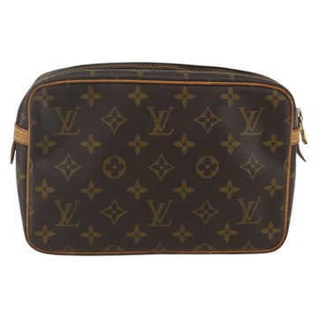 LOUIS VUITTON Monogram Compiegne 23 Clutch Bag M51847 LV Auth ka540 - 0