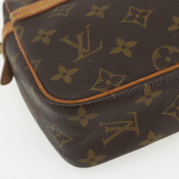 LOUIS VUITTON Monogram Compiegne 23 Clutch Bag M51847 LV Auth ka540