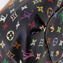 LOUIS VUITTON Monogram Multicolor Annie GM Tote Bag Black M40304 LV Auth ka5405V-16