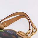 LOUIS VUITTON Monogram Multicolor Annie GM Tote Bag Black M40304 LV Auth ka5405V-8