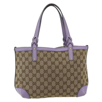 GUCCI GG Canvas Tote Bag Beige Gold 269878 Auth ka541 - 0