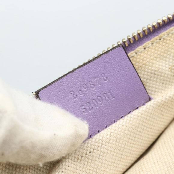 GUCCI GG Canvas Tote Bag Beige Gold 269878 Auth ka541