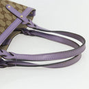 GUCCI GG Canvas Tote Bag Beige Gold 269878 Auth ka541-7