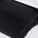 Salvatore Ferragamo Vala Hand Bag Canvas Black Silver Auth ka5410-14