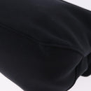 Salvatore Ferragamo Vala Hand Bag Canvas Black Silver Auth ka5410-16