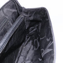 Salvatore Ferragamo Vala Hand Bag Canvas Black Silver Auth ka5410-22