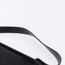 Salvatore Ferragamo Vala Hand Bag Canvas Black Silver Auth ka5410-8