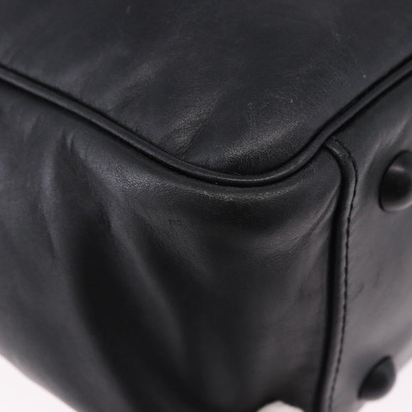 LOUIS VUITTON Monogram Diffir Clarkson Leather Black M92402 LV Auth ka5414