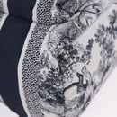 Christian Dior Toile de Jouy Backpack Nylon Navy White Auth ka5416M-12