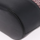 BALENCIAGA Hand Bag Canvas 2way Red Black 410790 Auth ka5418V-16