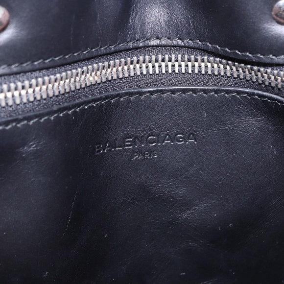 BALENCIAGA Hand Bag Canvas 2way Red Black 410790 Auth ka5418V