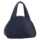 SAINT LAURENT Hand Bag Nylon Navy Auth ka542-1