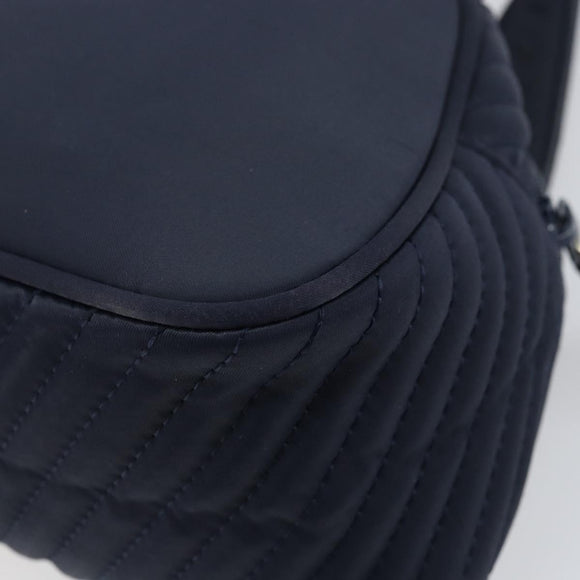 SAINT LAURENT Hand Bag Nylon Navy Auth ka542