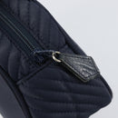 SAINT LAURENT Hand Bag Nylon Navy Auth ka542-14