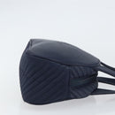 SAINT LAURENT Hand Bag Nylon Navy Auth ka542-4