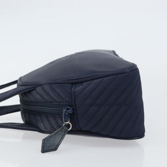 SAINT LAURENT Hand Bag Nylon Navy Auth ka542