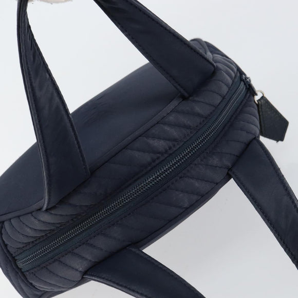 SAINT LAURENT Hand Bag Nylon Navy Auth ka542