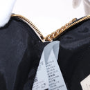 VERSACE Chain Shoulder Bag Leather Ivory Gold Tone Auth ka5420V-20