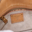 PRADA Shoulder Bag Canvas Pink Black Auth ka5421-20