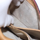 PRADA Shoulder Bag Canvas Pink Black Auth ka5421-26