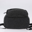 PRADA Backpack Wool Gray Silver Auth ka5422V-5