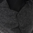 PRADA Backpack Wool Gray Silver Auth ka5422V-17
